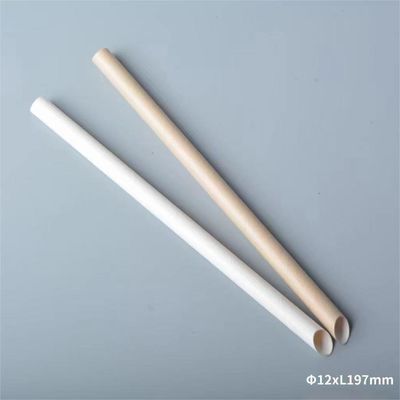 Custom PLA PP Biodegradable Milk Bubble Tea Straight Straws for Food Beverage Packaging