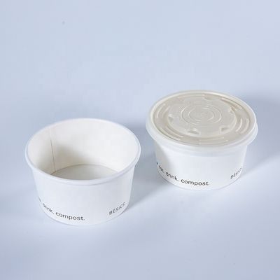 Biodegradable Disposable Pla Salad Bowl with Lid Made from Sugarcane Food-grade Paper