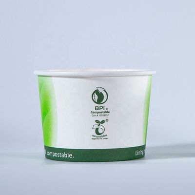 Biodegradable Disposable Pla Salad Bowl with Lid Made from Sugarcane Food-grade Paper