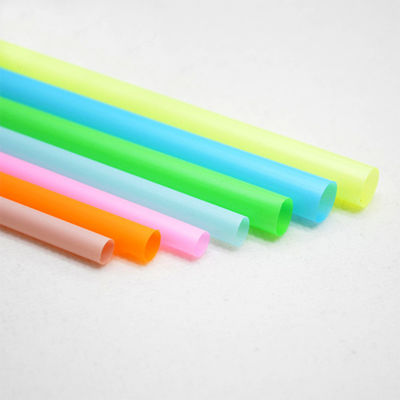 Custom PLA PP Biodegradable Milk Bubble Tea Straight Straws for Food Beverage Packaging