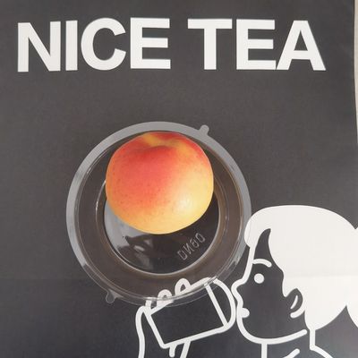 Provided Freely Sample PET/RPET Plastic Flat Dome Diamond Insert Lids for Cold Drink Cup