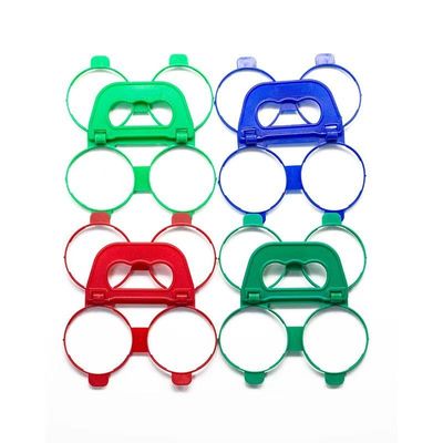 4-pack and 6-pack Plastic Handle for Beverage Beer Cans in Red Yellow Black Blue Green