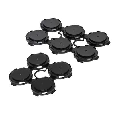 4-pack and 6-pack Plastic Handle for Beverage Beer Cans in Red Yellow Black Blue Green