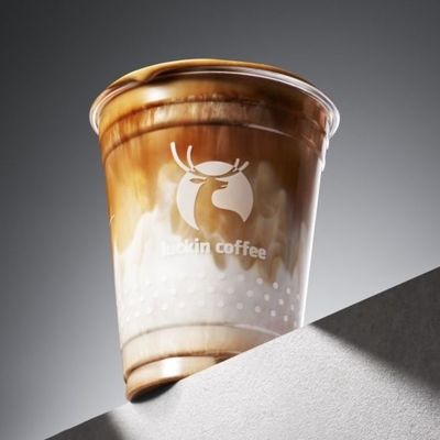 Eco-friendly Disposable PET Clear Plastic Juice Cups with Lids 20oz