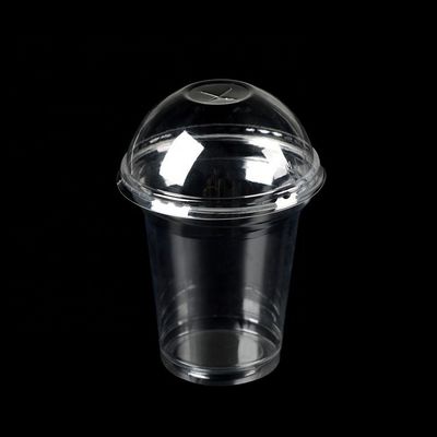 95 Caliber Transparent PLA Disposable Plastic Cup with Dome Lid 20oz 16oz 12oz 9oz