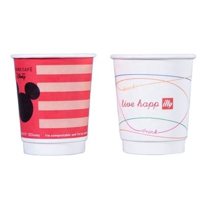 Biodegradable PLA Coffee Cup for Industrial Beverage in Business Offices and Industrial