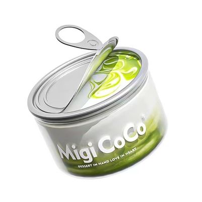 Sample Availabled 250ml 370ml 420ml 500ml 650ml PET Plastic Can with Aluminum Lid