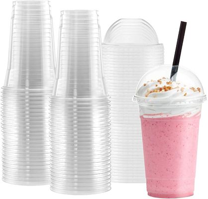 Colorful RPET 16 Oz Smoothie Container Cup for Milkshakes and Juices