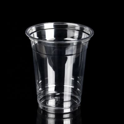 95 Caliber Transparent PLA Disposable Plastic Cup with Dome Lid 20oz 16oz 12oz 9oz