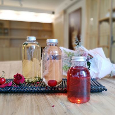 250ml 300ml 350ml PET Plastic Beverage Bottle for Cooking Business Opportunity