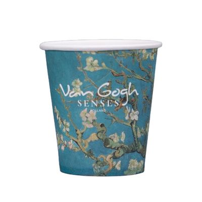 Single Wall Paper Cup for Hot Beverages Disposable and Made from Food-Grade Paper