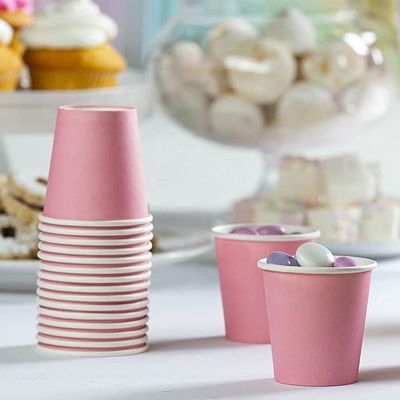 Single Wall Paper Cup for Hot Beverages Disposable and Made from Food-Grade Paper