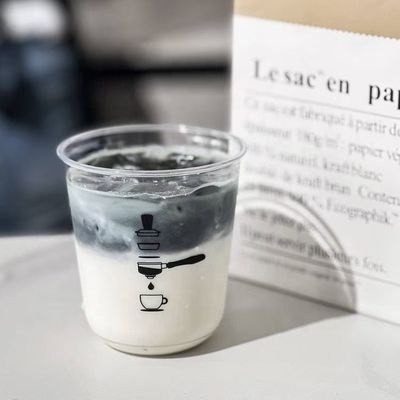 Custom Print Logo Bubble Tea Cup Juice Smoothie Cup 16oz/500ml/24oz/700ml