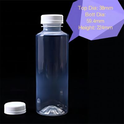 PP Plastic Body Material 150ml 280ml 350ml 500ml Heat-Resistant Beverage Bottle for Juice