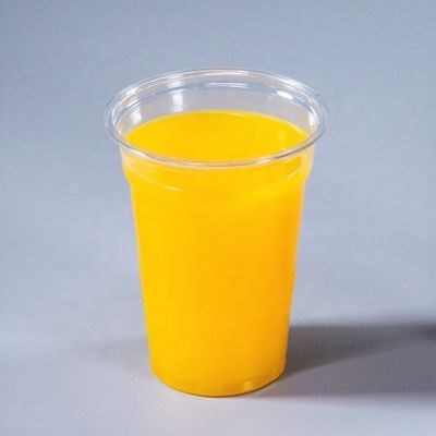Industrial Beverage 180ml Transparent Biodegradable PLA Disposable Plastic Cup for Juice
