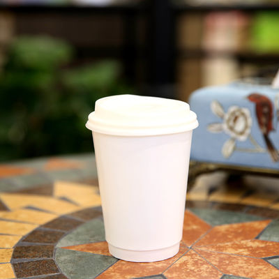 100% Biodegradable Disposable 8OZ Sugarcane Bagasse Pulp Paper Cup Custom Logo